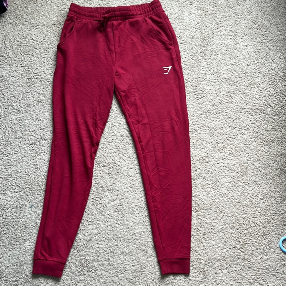 Red Gymshark Joggers